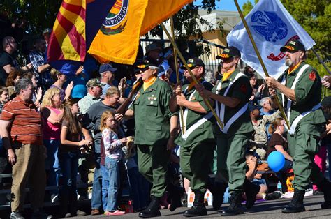 Flag Bearers East Valley Veterans Parade