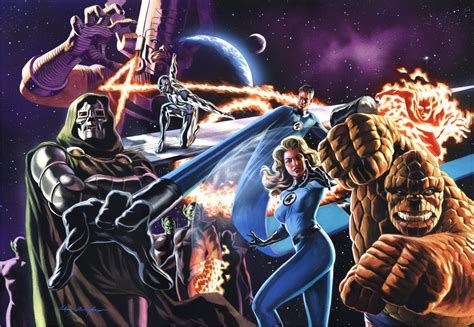 Marvel Fantastic Four Wallpaper Wallpapersafari
