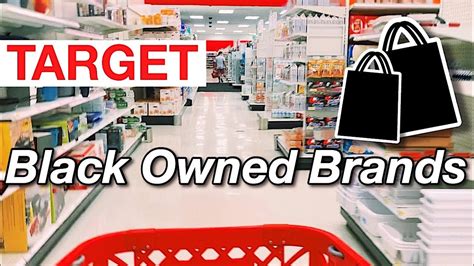 Every Black Owned Brand Sold At Target Shop With Me Youtube