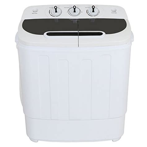 Zeny Portable Compact Mini Twin Tub Washing Machine 13lbs Capacity With