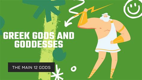 The 12 Main Greek Gods And Goddesses Youtube