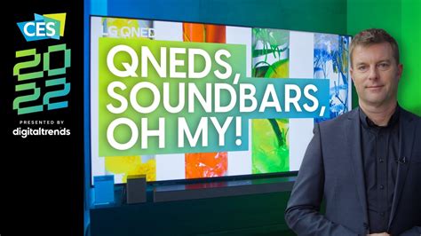 Lg Qned Mini Led Tvs Hands On Atmos Soundbars Youtube