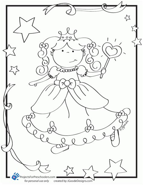 Pretty Princess Coloring Pages Coloring Home