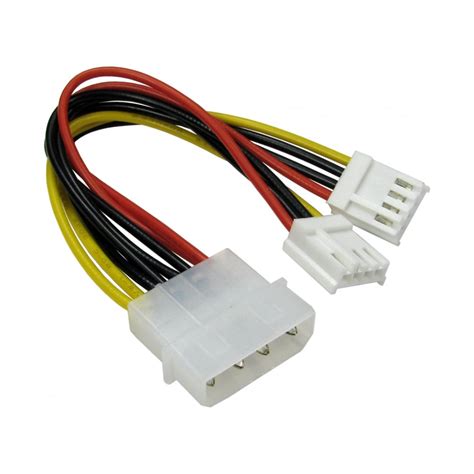 Molex To Two Floppy Drive Connector Cable 88rb 517 Cables Direct
