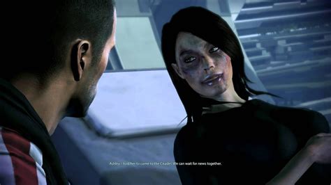 Mass Effect 3 Ashley Romance 6 Ashleys Jealous Of Jack Youtube