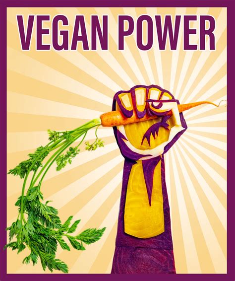 Vegan Propaganda Old Posters New Look • Food Art • Foodlydoodlydoo