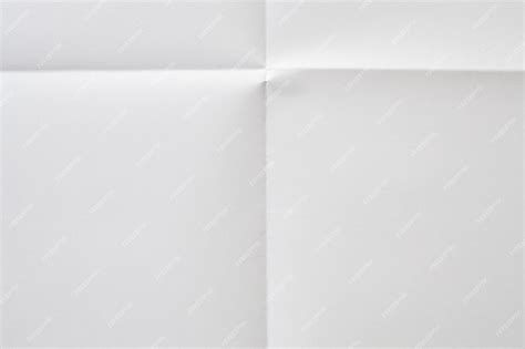 Premium Photo White Folded And Wrinkled Paper Texture Background