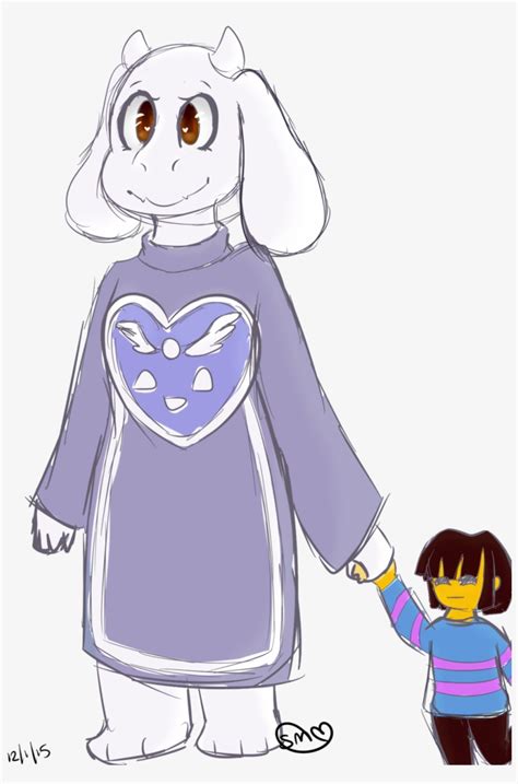 Toriel And Frisk By Sammeows On Deviantart Clipart Toriel And Frisk