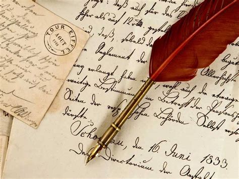 Ancient Hand Written Letters