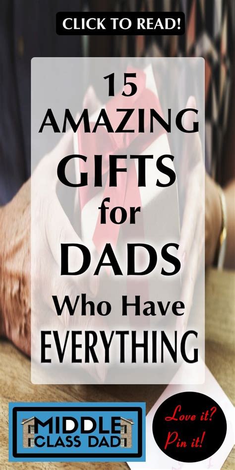 Find the perfect gift idea for any dad who seems to have everything! 15 Amazing Gifts for Dads Who Have Everything (With images ...