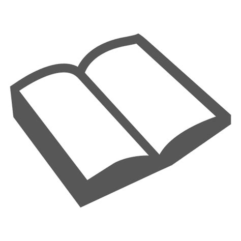 Opened Book Icon Transparent Png Svg Vector File