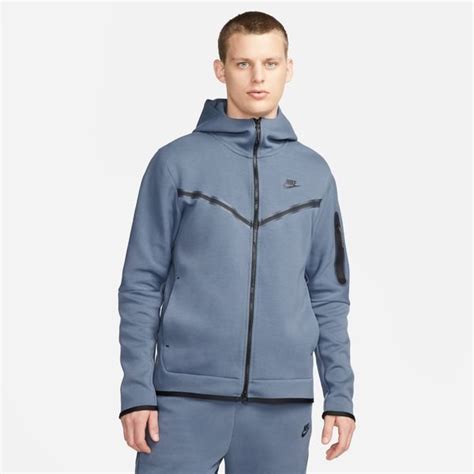 Nike Hoodie Nsw Tech Fleece Blauschwarz Unisportstoreat