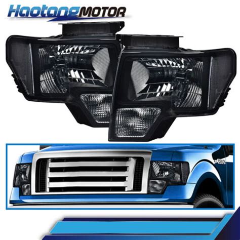 Fit For 2009 2014 Ford F150 F 150 Factory Style Headlights Lamps Left