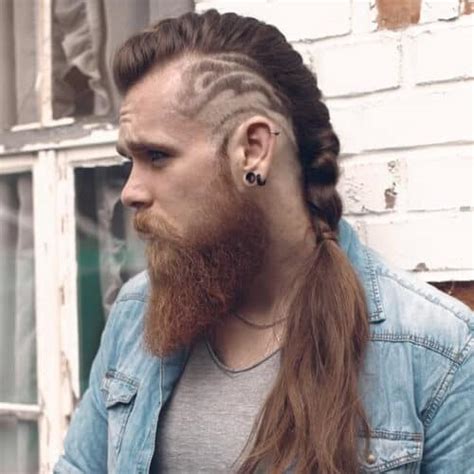 Viking hairstyles famously combine long hair & braids but there are many other lengths & styles 1. 33 Selected Viking Hairstyles For Men 2018: Long, Medium ...