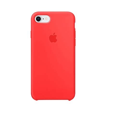 Apple Silicone Case Rojo Iphone Se 2