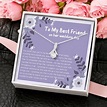 Wedding Gifts For Best Friend Bride Necklace Best Friend | Etsy