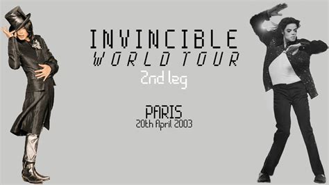 Invincible World Tour Michael Jackson Fanmade Youtube