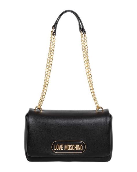 Love Moschino Shoulder Bag In Black Lyst