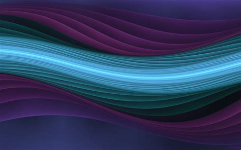 Wallpaper Illustration Abstract Purple Wavy Lines Symmetry Blue