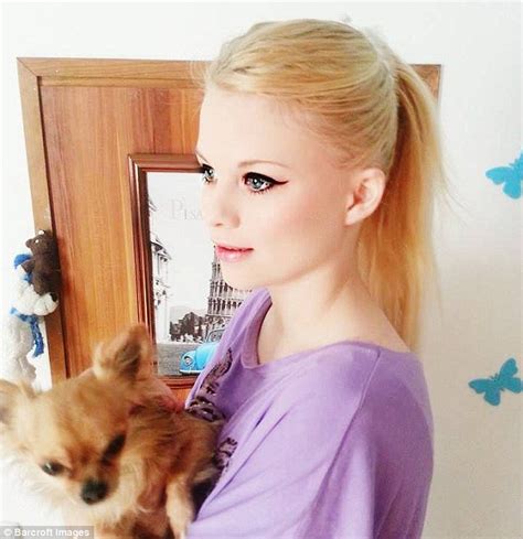 Czec Human Barbie Spends £1000 A Month On Procedures Daily Mail Online