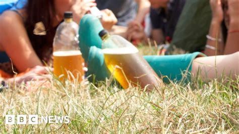 reading festival the strange tradition of throwing bottles of urine bbc news