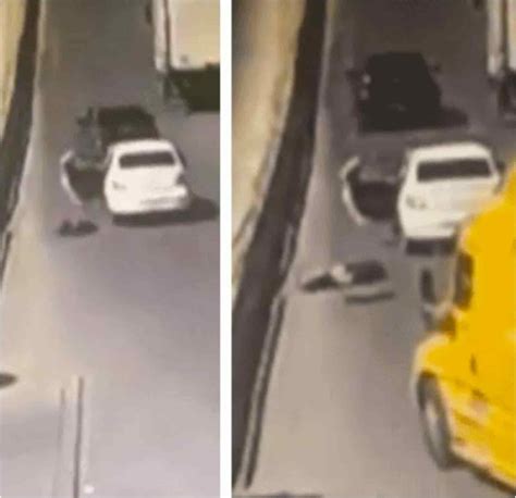mujer se lanza de auto exesposo la secuestró para matarla