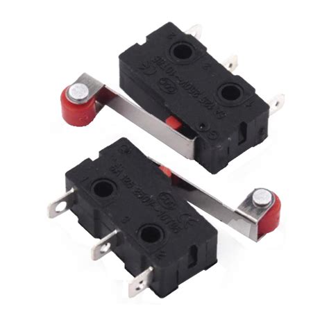 Spdt Mini Microswitch With Roller Lever Micro Miniatures