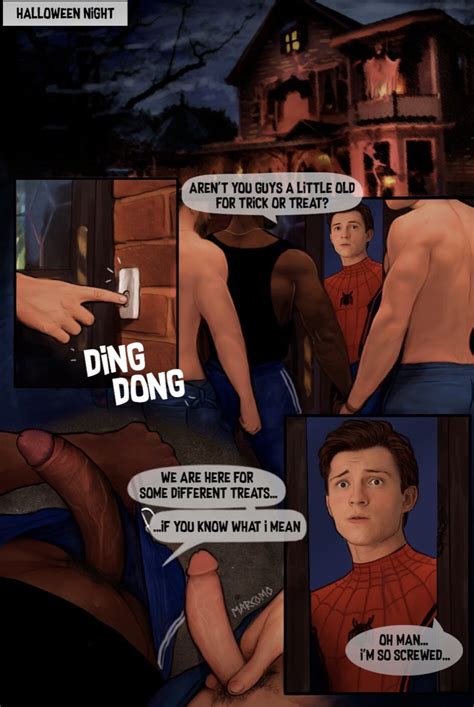 Post Comic Fakes Marcomo Marvel Peter Parker Spider Man Thanos