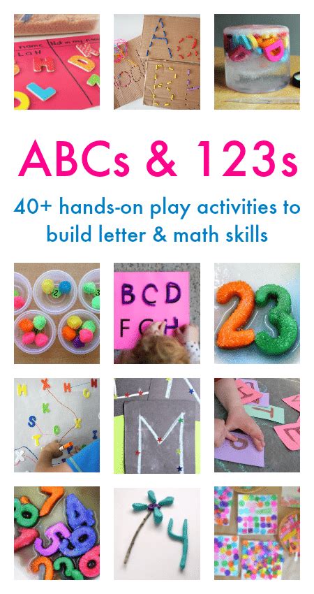 Abcs And 123s Preschool Learning Activities Fantastic Fun And Learning