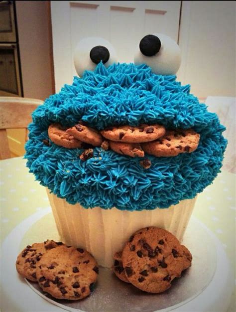 We did not find results for: Giant cupcake cookie monster cake | Krümelmonster torte ...