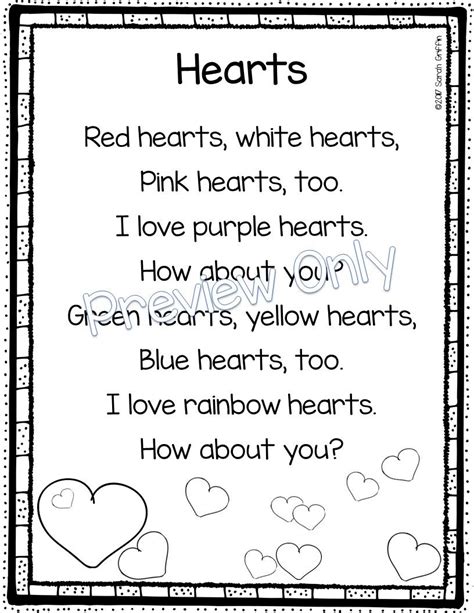 Valentines Day Poem For Kids Valentines Day Songs Valentines Day