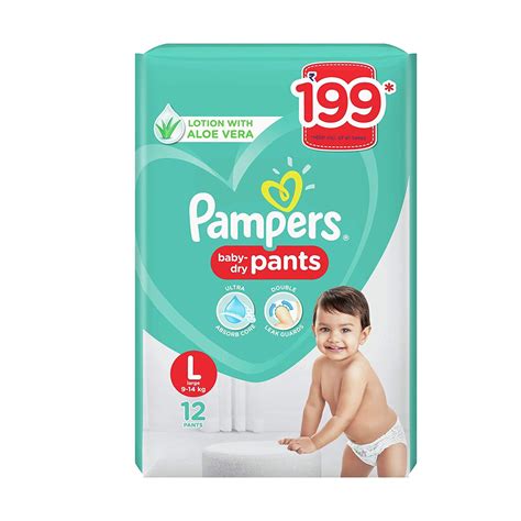 Pampers Baby Dry Pants Large Aloevera