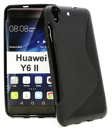 Huawei y6ii compact android smartphone. S-Line TPU-muovikotelo Huawei Y6 II (CAM-L21 ...