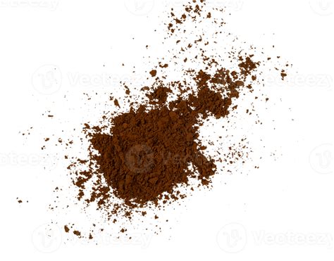 Free The Pile Of Coffee Powder Isolated 20950097 Png With Transparent