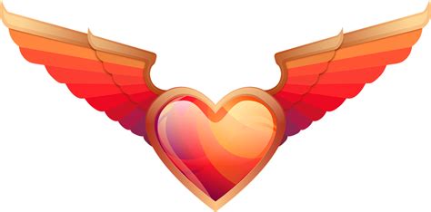 love-heart-wings.png | GraphicPlace png image