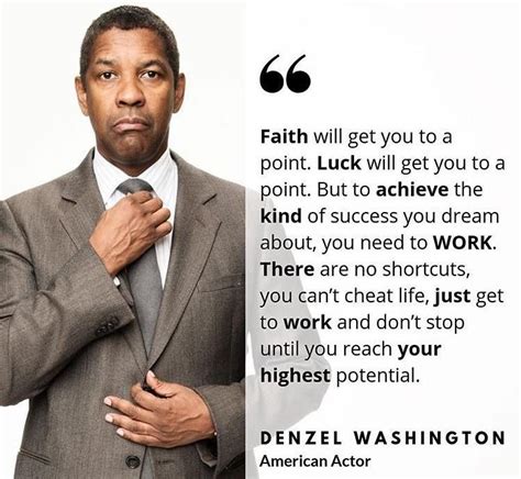 Denzel Washington Motivational Quotes Inspiration