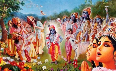 The Story Of Lord Krishnas Birth And His Leelas