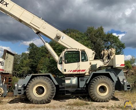 2007 Terex Rt500 50 Ton Rough Terrain Crane For Sale Hoists And Material