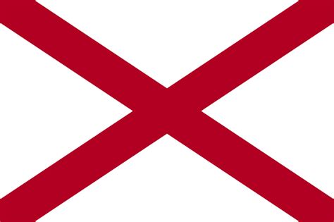 It is possibly based on the cross of burgundy flag of spain. File:Flag of Alabama.svg - Wikimedia Commons