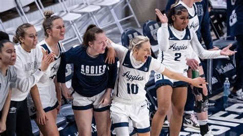 Usu Wbb Notes Aggies Ready For Two Game Home Stand Versus Wyoming And