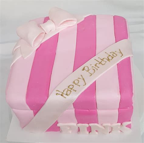 Pretty In Pink Couture Birthday Cake From Cinottis Bakery