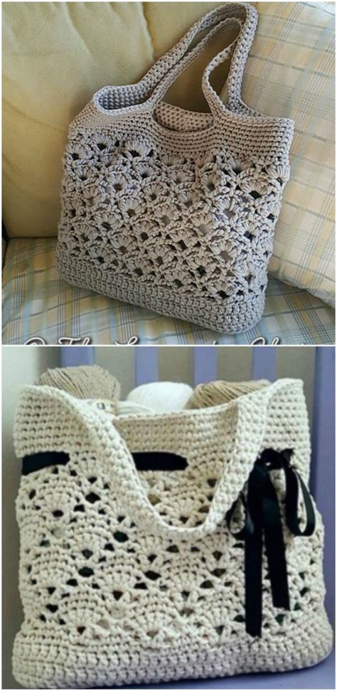 Crochet Tote Bags Patterns Free | SEMA Data Co-op