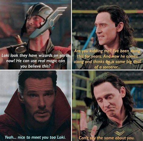 Pin By On Loki Loki Marvel Marvel Jokes Doctor Strange Marvel