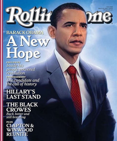 Rolling Stone Cover 1048 Barack Obama 2008 Rolling Stone Covers