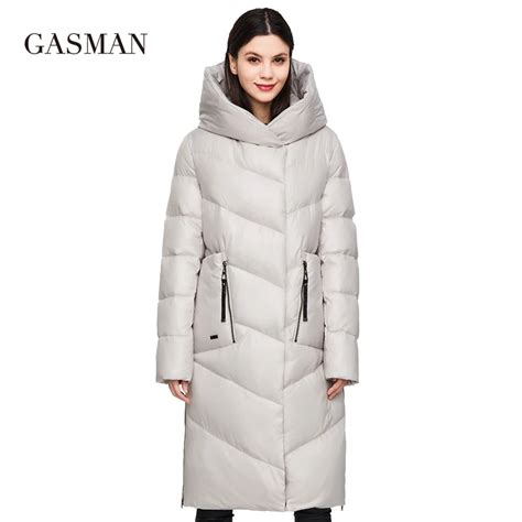 Gasman 2021 Fashion Brand Down Parkas Womens Winter Jacket Women Coat