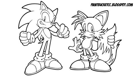 Sonic Tails Coloring Pages at GetColorings.com | Free printable