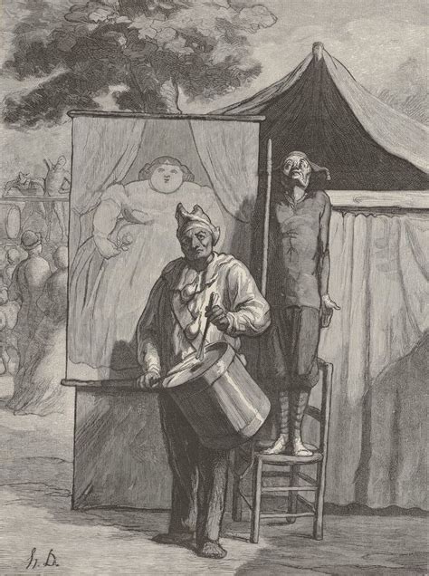 honoré daumier 1808 1879 visions of paris saltimbanqui 2 2 arte ilustraciones dibujos