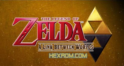 The Legend Of Zelda A Link Between Worlds Nintendo 3ds Rom And Cia Download