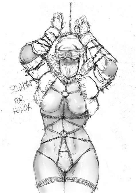 Rule Blush Bondage Breasts Embarrassed For Honor Hand Cuffs Hood Kunoichi Mask Pussy