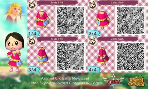 These tips are great for new players, or experts who need a lil reminding! Animal Crossing NL: Zelda Skyward Sword QR Codes by etirz ...